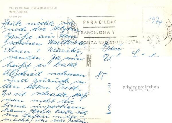 Calas de Mallorca Fliegeraufnahme Hotel America – Bild 2