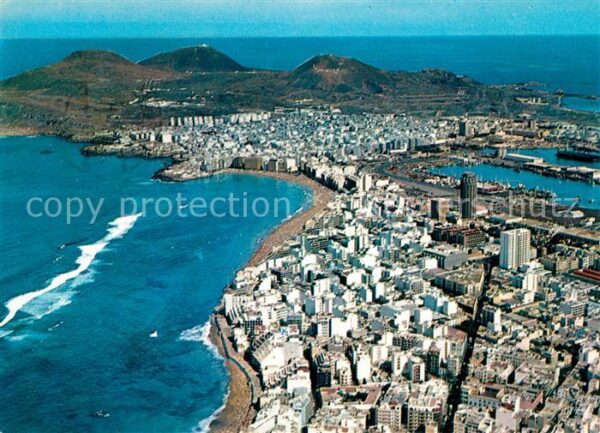 Las Palmas Gran Canaria Fliegeraufnahme