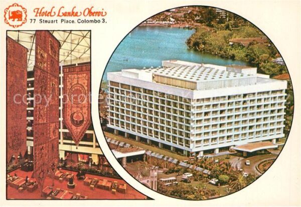 Colombo Ceylon Sri Lanka Hotel Lanka Oberoi