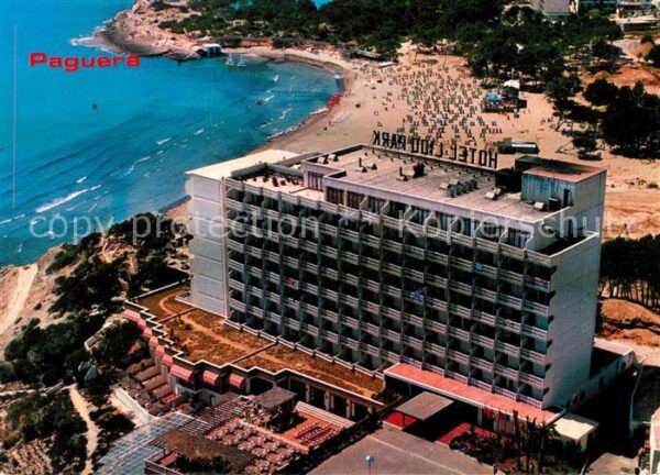 Paguera Mallorca Islas Baleares Fliegeraufnahme Hotel Lido Park