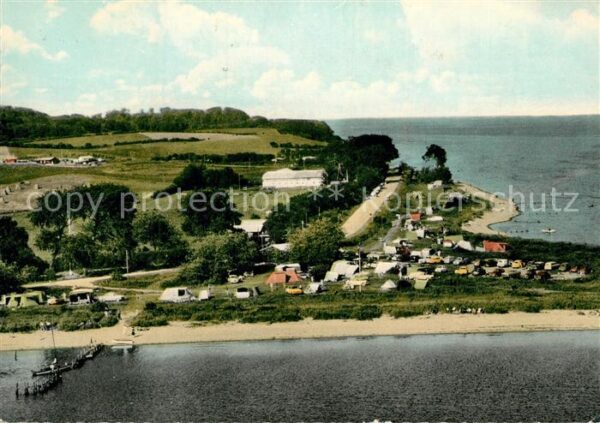Aabenraa Apenrade Skarrev Camping Fliegeraufnahme