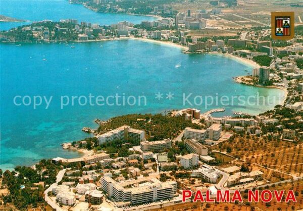 Palma Nova Mallorca Fliegeraufnahme