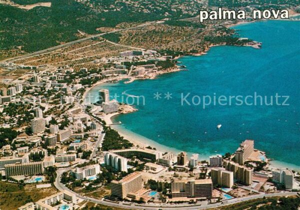 Palma Nova Mallorca Fliegeraufnahme