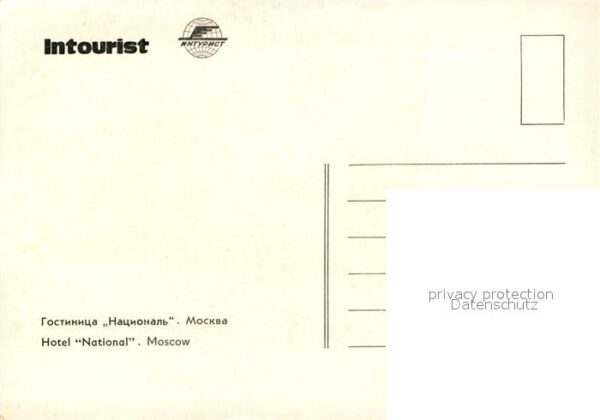 Moscow Moskva Hotel National – Bild 2