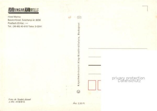 Balatonfuered Hungar Hotels Hotel Marina Server – Bild 2