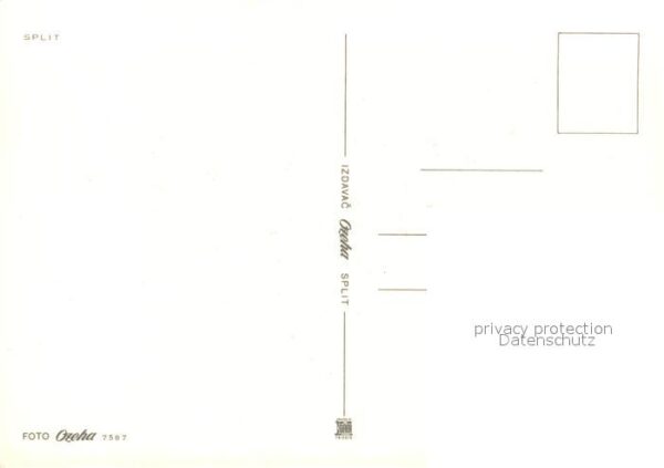 Split Spalato Fliegeraufnahme mit Hafen – Bild 2