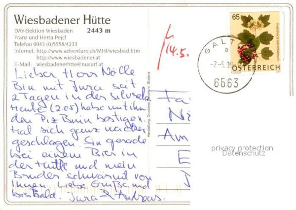 Piz Buin Grond Wiesbadener Hütte Galtür – Bild 2