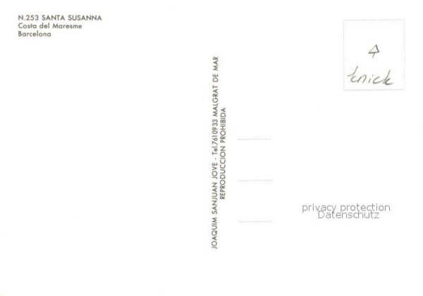 Santa Susana Fliegeraufnahme Costa del Maresme Stran – Bild 2