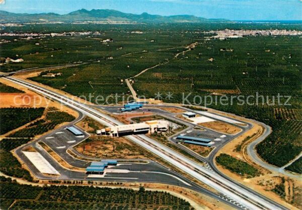 Valencia Valenciana Fliegeraufnahme Area de Servicio de la
