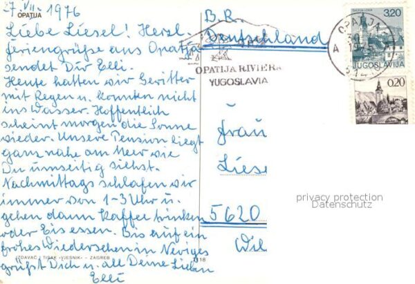 Opatija Abbazia Fliegeraufnahme – Bild 2