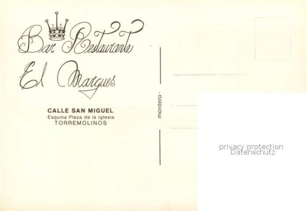 Torremolinos Bar Restaurant el Marques – Bild 2
