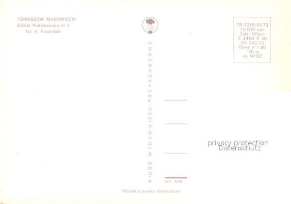 Tomaszow Mazowiecki Szkola – Bild 2