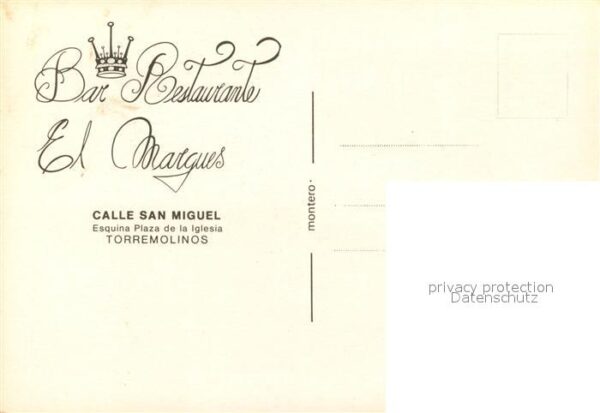 Torremolinos Bar Restaurant El Marques – Bild 2