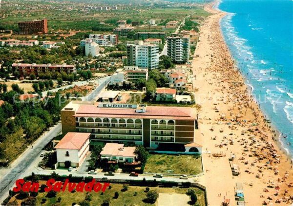 Tarragona FliegeraufnahmeSan Salvador Strand