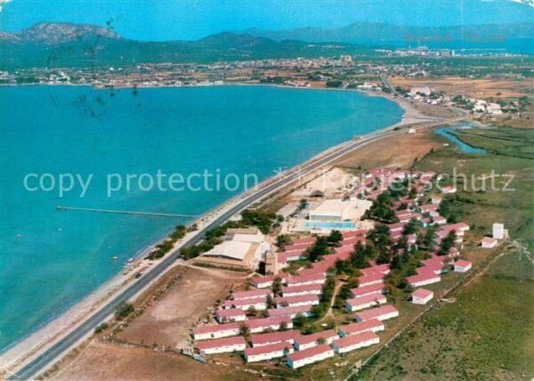 Alcudia Mallorca Fliegeraufnahme Bahia-Club Puerto Polle