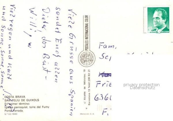 Sant Feliu de Guixols Iglesia Torre del Fumy Porta Ferrada vi – Bild 2