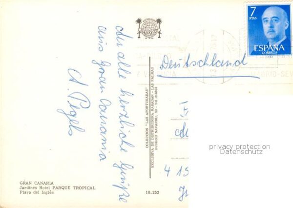 Playa del Ingles Jardines Hotel Parque Tropical – Bild 2