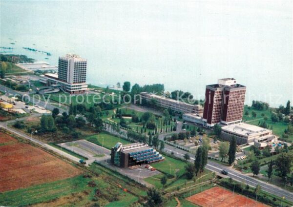 Balatonfuered Hotelanlagen am Plattensee Fliegeraufna