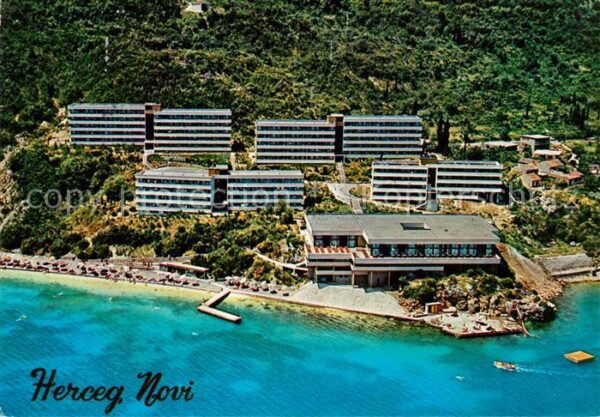 HERCEG NOVI Hercegnovi Montenegro Hotel Rivijera Fliegeraufnahme