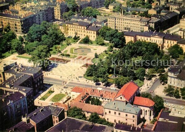 Lublin Lubelskie Plac Litewski widok z lotu ptaka Fliege