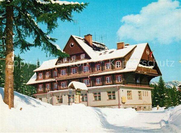 Nizke Tatry Mikulassko chata Bergbaude Niedere Tatr