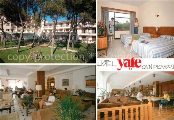 Can Picafort Mallorca Hotel Yate Foyer Bar Garten