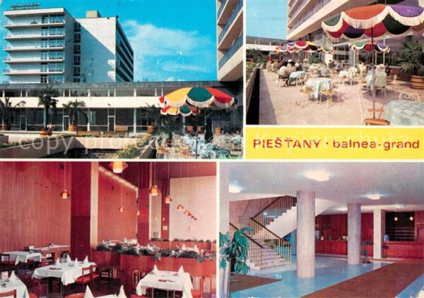 Piestany Balnea Grand Hotel Restaurant Terrasse