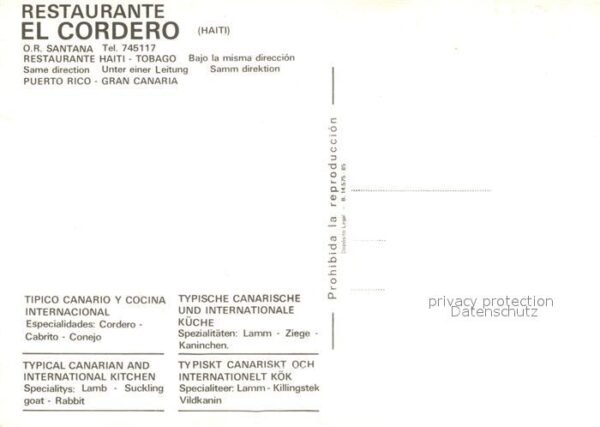Puerto Rico Gran Canaria ES Bar Restaurante El Cordero – Bild 2
