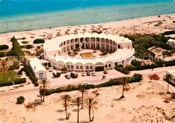 Jerba Hotel Strandt Fliegeraufnahme