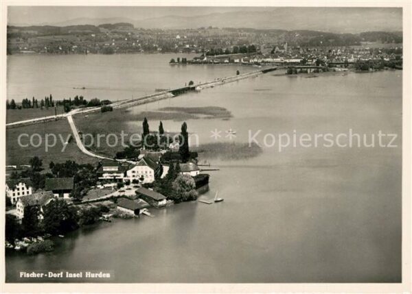 Hurden Fischerdorf Hotel Rössli Zürichsee Flie