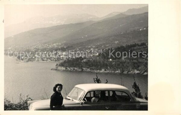 Opatija Abbazia Panorama Blick in Kvarner Bucht