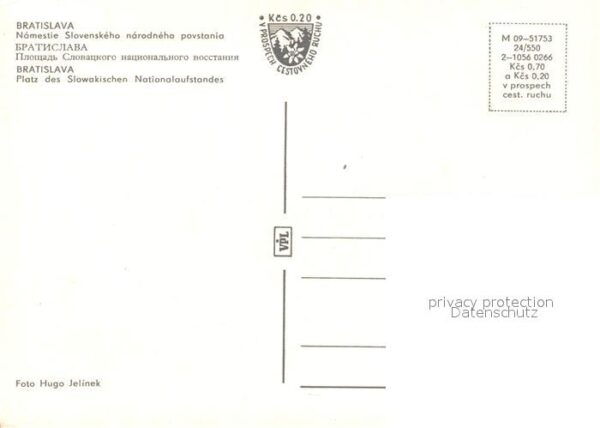 Bratislava Pressburg Pozsony Namestie Slovenskeho narodneho povstani – Bild 2