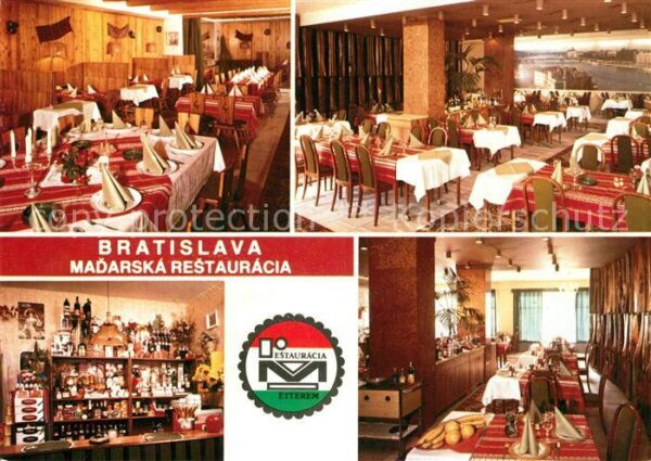 Bratislava Pressburg Pozsony Madarska Restauracia