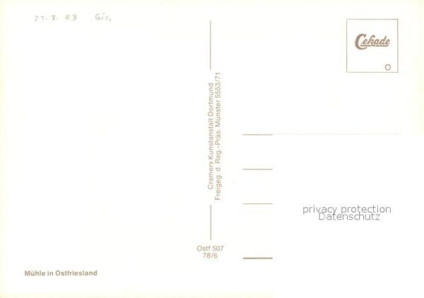 Ostfriesland Mühle Landschaftspanorama Fliegeraufnah – Bild 2