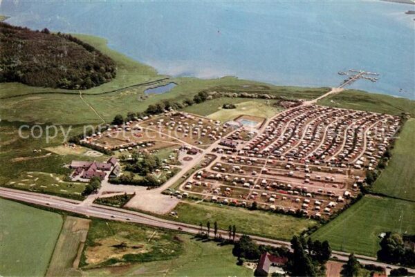 Karrebaeksminde Camping Restaurant Fliegeraufnahme