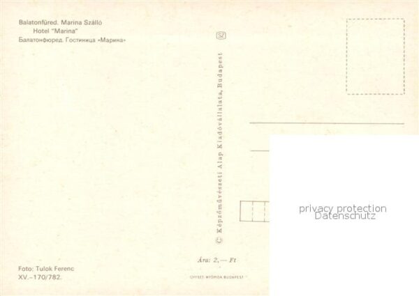 Balatonfuered Marina Szallo Hotel – Bild 2