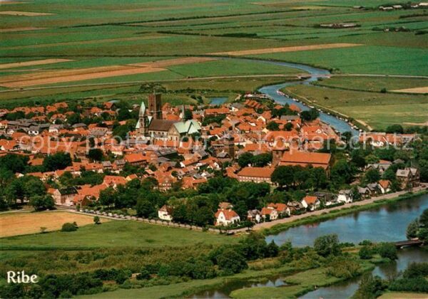 Ribe Fliegeraufnahme