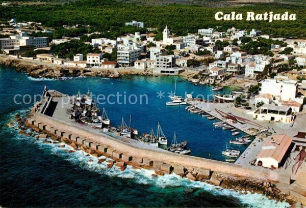 Cala Ratjada Hafen Fliegeraufnahme