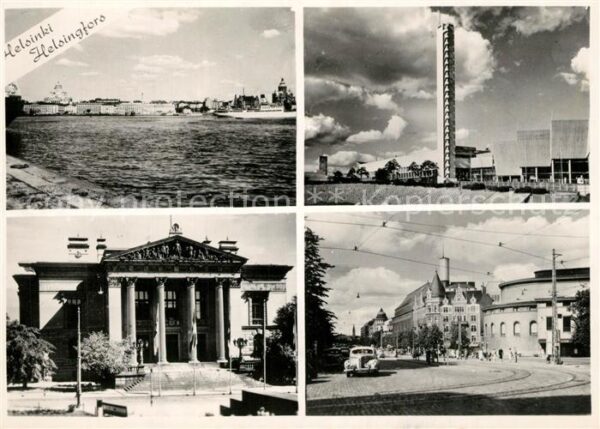 Helsinki Teilansichten Turm Theater