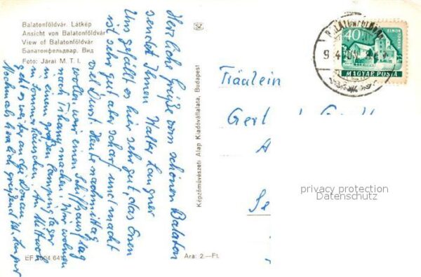 Balatonfoeldvar Fliegeraufnahme – Bild 2