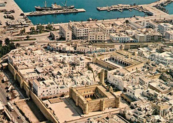 SOUSSE  Tunesie Vue generale aerienne