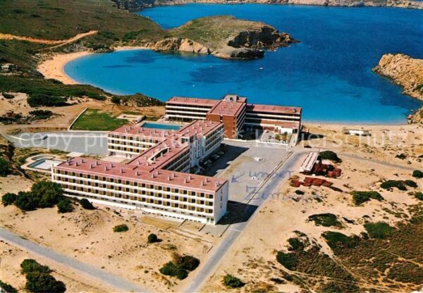 Arenal d en Castell Fliegeraufnahme