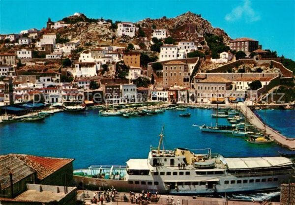 Hydra Greece Hafenpartie