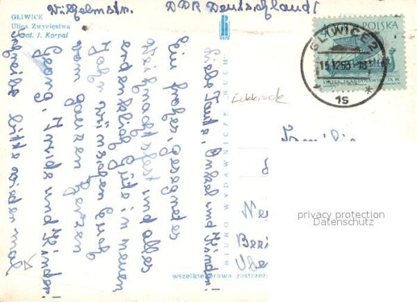Gliwice Gleiwitz Ulica Zwyciestwa – Bild 2