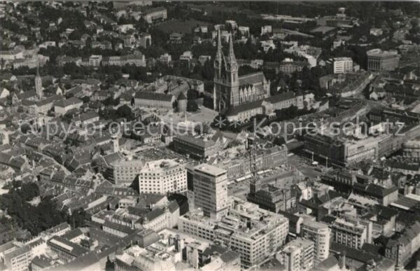 Zagreb Fliegeraufnahme