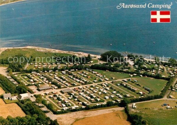 Haderslev Hadersleben Aarosund Camping Fliegeraufnahme