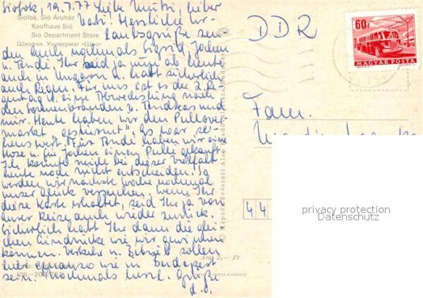 Siofok Kaufhaus Sio – Bild 2
