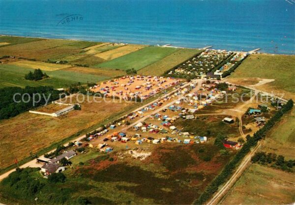 Saeby Hedebo Strand Camping Fliegeraufnahme
