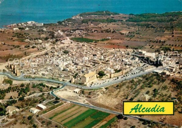 Alcudia Mallorca Fliegeraufnahme