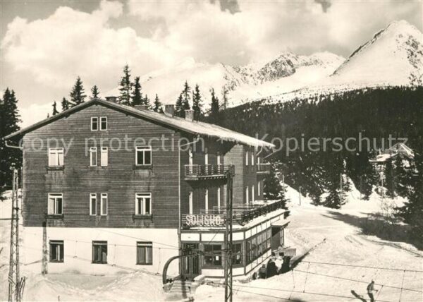 Strbske Pleso Detsky liedebny ustav Solisko